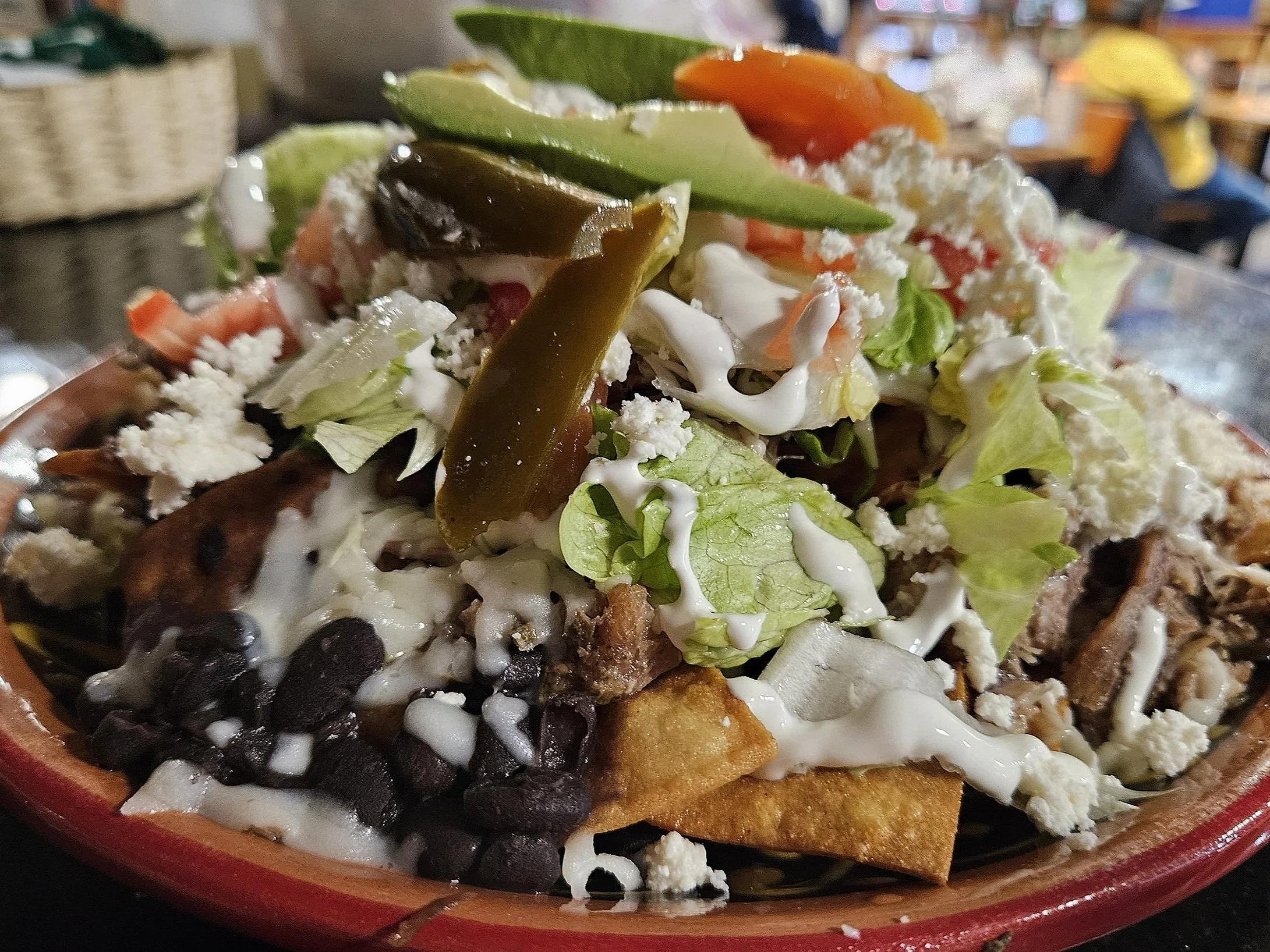 La Hacienda signature dishes QuesadillasBurritosNachosFajitas